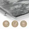Hut - Grijs - Bergen - Mistig plexiglas 5mm klein -sfeer2