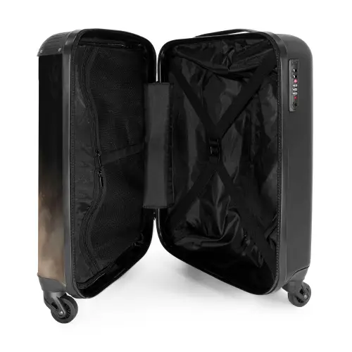 Bruno NBS - Handbagage koffer - Kinderen Unisex middel -binnenkant