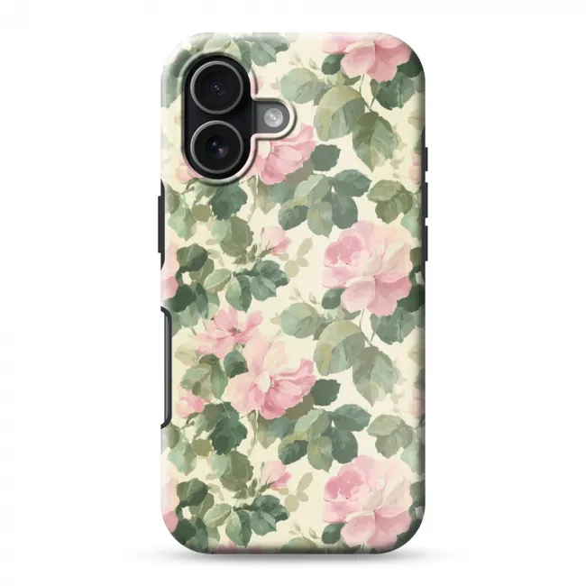 Telefoonhoesje Toughcase - Rozen - Botanisch - Roze