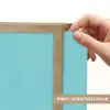 Ijsje - Stokje - Sprinkles - Lichtblauw Light Box met batterij (Wandlamp) middel -USP_websiteprintNL