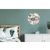 Inductie afdekplaat - Vintage - Jungle - Dieren - Natuur - Inductie beschermer Wandcirkel aluminium klein -slaapkamer