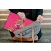 Tijger - Modern - Neon laptophoes neopreen klein -tas