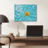 Badeend - Dobberen - Blauw PET vilt klein -sfeer5