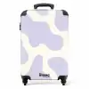 Abstract - Paarse vormen NBS - Handbagage koffer - Kinderen Unisex middel -productfoto_recht