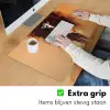 Giraf - Bruin - Abstract - Geschilderd Muismat XXL klein -sfeer3