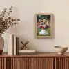 Bloemen - Krukje - Gieter - Veld Light Box met kabel (Tafellamp) klein -sfeer2