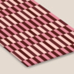 Roze - Rood - Blokjes fotolijst zwart zonder passe partout klein 224 -zsfeer6