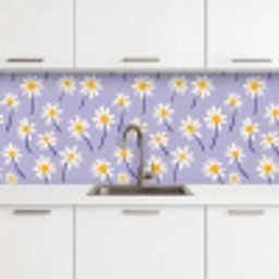 Modern - Madelief - Paars keuken achterwand 2 middel 871 -3d