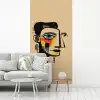 Geometrisch - Felle kleuren - Kubistische stijl fotobehang vinyl groot -woonkamer