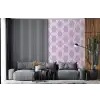 Patroon - Roze - Paars fotobehang vinyl groot 66 -bank