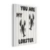Lobster - Beige - Minimalistisch PET vilt klein -3d
