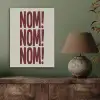 Rood - Vintage - Decoratie - Japandi PET vilt klein -sfeer2