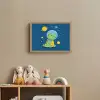 Dino - Ruimte - Planeten Light Box met batterij (Wandlamp kind) middel -sfeer2_kind