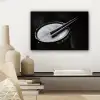 Trommel - Close-up - Drumstokken - Zwart canvas 2cm klein -sfeer6