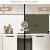 Cooking is love you can taste keuken achterwand 2 middel -voor-na2_NL