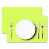 Groen - Roze bonjour - Retro Placemat vinyl groot -zzsfeer2_Kitchenyeah-website