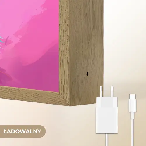 Leeuw - Verf- Kleuren - Dier Light Box met batterij (Wandlamp kind) middel -USP_websiteoplaadbaarNL