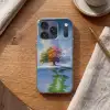 Boom - Seizoenen - Winter - Landschap Telefoonhoesje iPhone 17 Pro klein -sfeer1