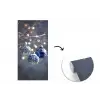 Kerstbal - Versierd - Blauw fotobehang vinyl groot -3d