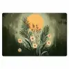 Bloemen - Bladeren - Zon - Groen Placemat vinyl groot -zzsfeer1_Kitchenyeah-website