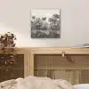 Tropisch - Landschap - Illustratie aluminium wit klein -sfeer3