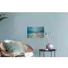 Duikbril - Eend - Water Muursticker klein -plant