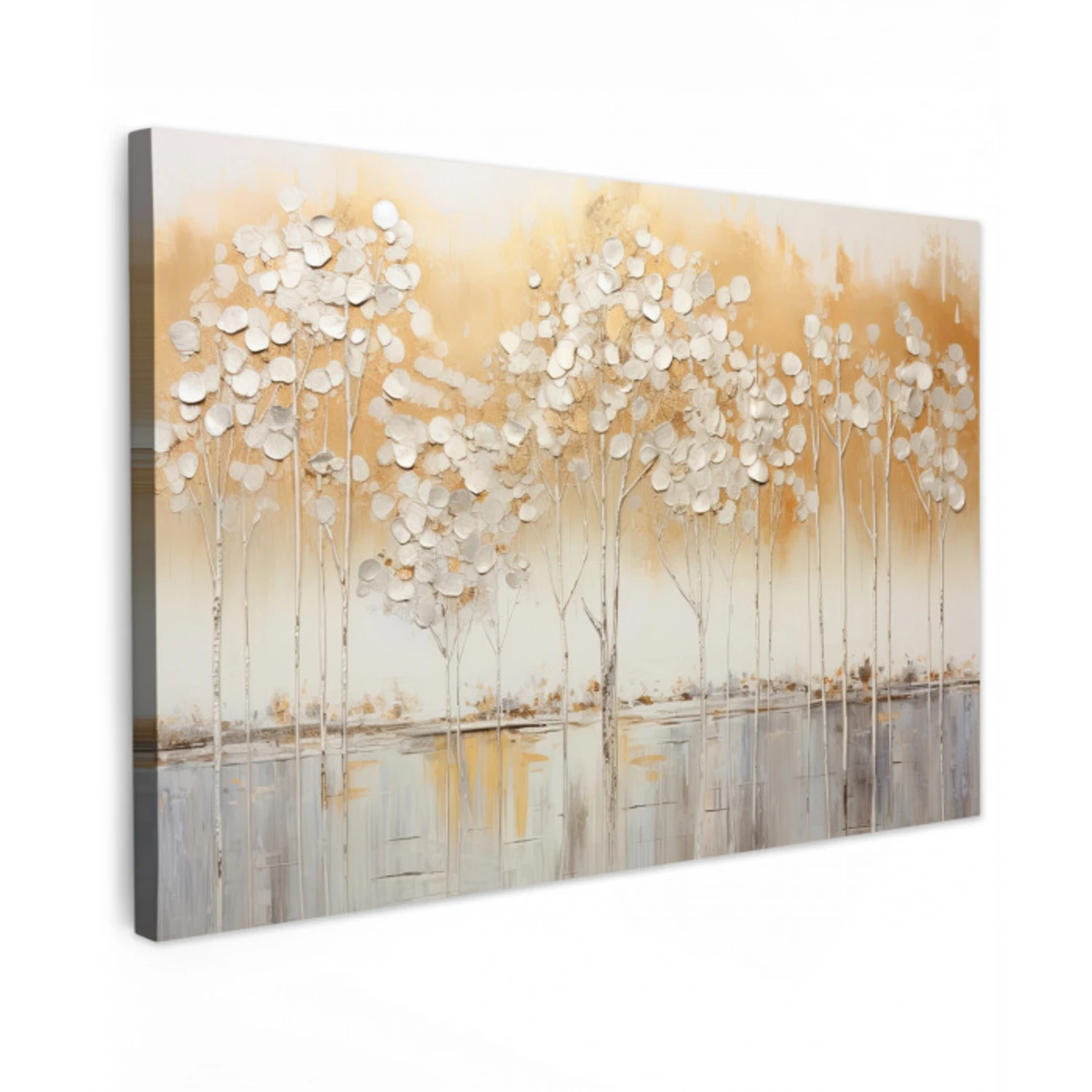 Bomen - Kunst - Acryl - Natuur canvas 2cm klein -z3d