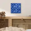 Bubbels - Patroon - Blauw plexiglas 5mm klein -sfeer4