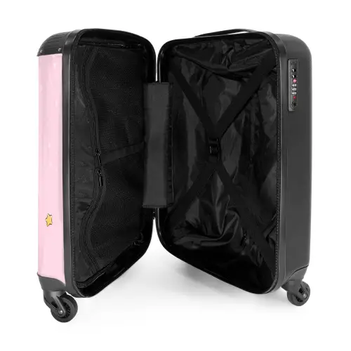 Eva eenhoornprinses Koffer - NBS - Handbagage middel -binnenkant