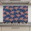 Disco - Blauw - Patroon keuken achterwand spatscherm klein 900 -3d_website