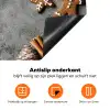Kerst - Bakken - Grijs - Landelijk Inductie beschermer vinyl 3mm klein -zzzzzzz-td-onderkant