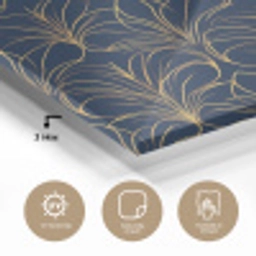 Deco - Waaier - Blauw plexiglas 5mm klein 11 -sfeer2