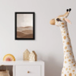 Abstract - Golven - Modern - Beige fotolijst zwart zonder passe partout klein -usfeer4_kinderkamer