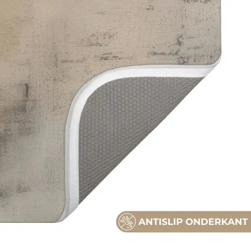 Wabi sabi - Plant - Beige WCmat klein -USP_AntislipNL