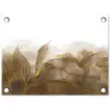 Marmer - Goud - Bruin - Textuur - Marmerlook tuinposter los doek klein -3d