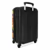 Abstract - Kunst - Schilderij - Kleuren NBS - Handbagage koffer - Kinderen Unisex middel -achterkant