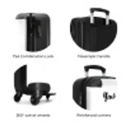 Auke auto NBS - Handbagage koffer - Kinderen Unisex middel zzzzzzzbolletjes_ENG