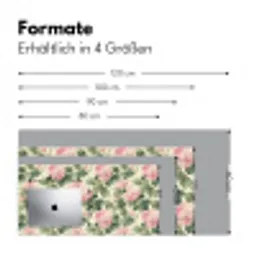 Rozen - Botanisch - Roze Muismat XXL klein 681 -ysfeer5_duits