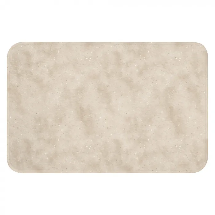 Structuur - Spikkels - Beige WCmat klein 1009 -3d
