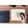 Schelp - Quote - Groen muismat rubber klein -toetsenbord