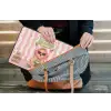 Matcha - Hond - Roze - Groen laptophoes neopreen klein -tas
