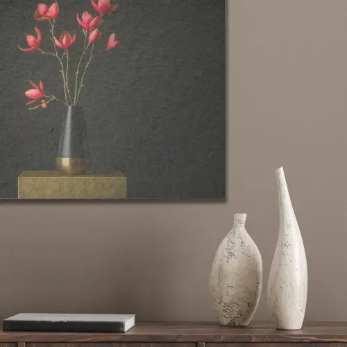 Rode - Bloemen - Vaas PET vilt klein -sfeer6_closeup