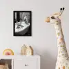 Relaxt - Bad - Zwart - Wit fotolijst zwart zonder passe partout klein -usfeer4_kinderkamer