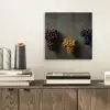 Druiven - Kleurrijk - Muur aluminium wit klein -sfeer1