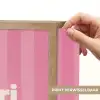 Gestreept - Roze - Chéri Light Box met batterij (Wandlamp) middel -USP_websiteprintNL