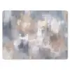 Penseelstreken - Schilderij - Beige muismat rubber klein -3d