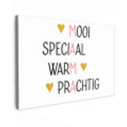 Spreuken - Mama - Quotes canvas 2cm klein -z3d