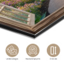 Doorkijk - Bloemen - Natuur - Zon - Pad aluminium wit klein -closeup_NL