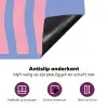 Chill - Roze - Blauw - Golvend Inductie beschermer vinyl 3mm klein -zzzzzzz-cc-onderkant