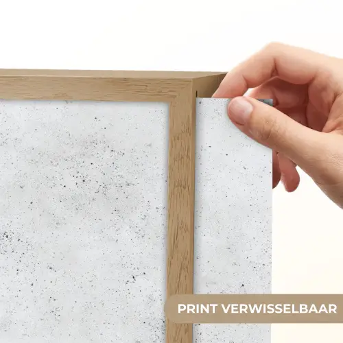 Lichtgrijs - Betonstructuur - Subtiel Light Box met batterij (Wandlamp) middel 907 -USP_websiteprintNL